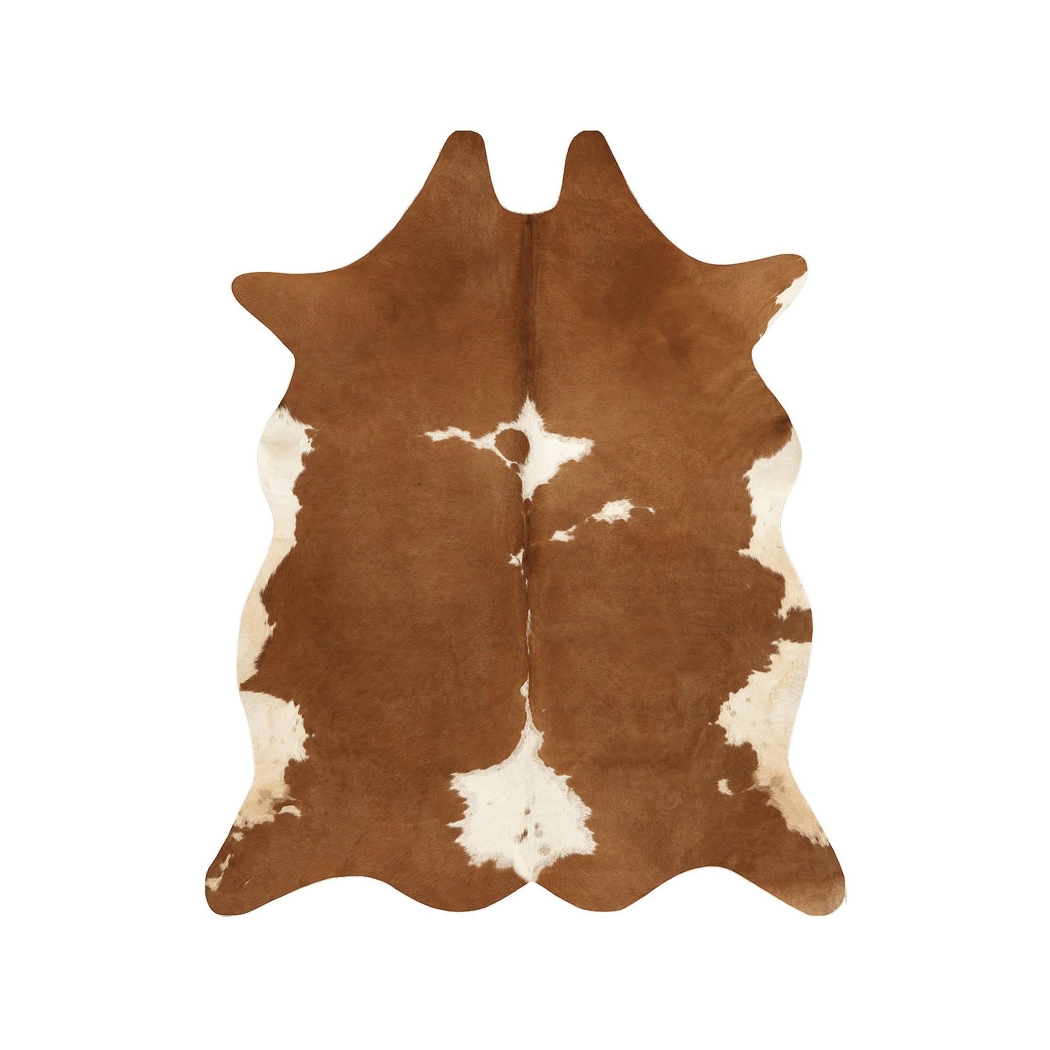 AFK Living vloerkleed Lily - dierenhuid-effect - kastanje - 155 x 190