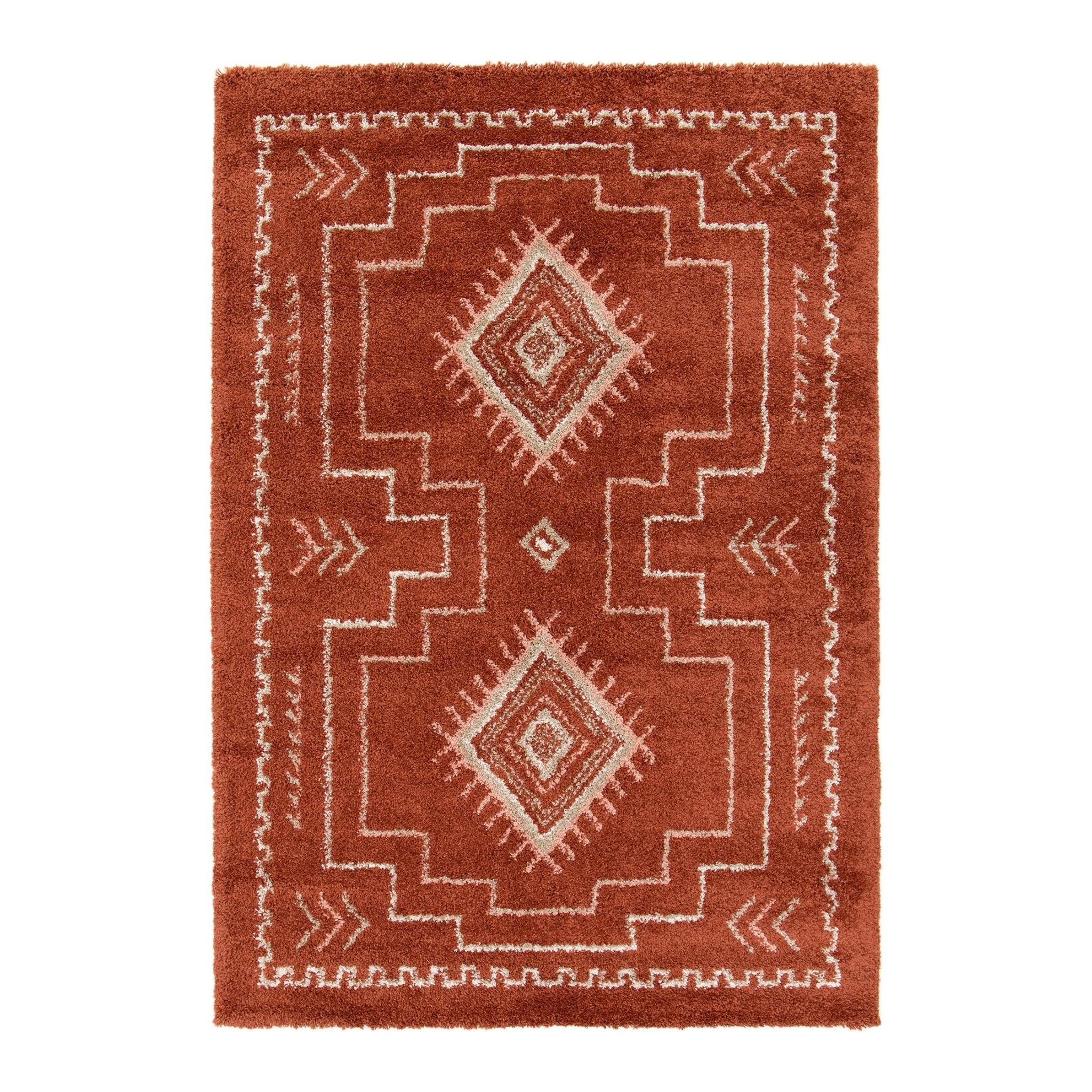 AFK Living vloerkleed Sierra - shaggy - rood - 160 x 230 cm