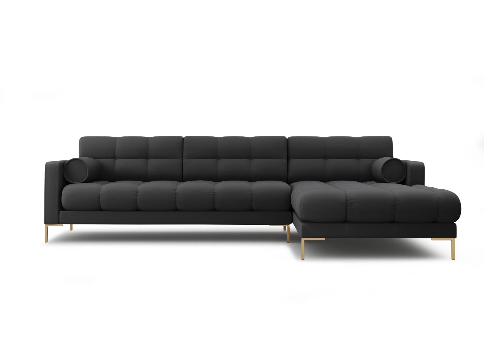 Cosmopolitan Design rechter hoekbank Bali 5-zits, structurele stof, do