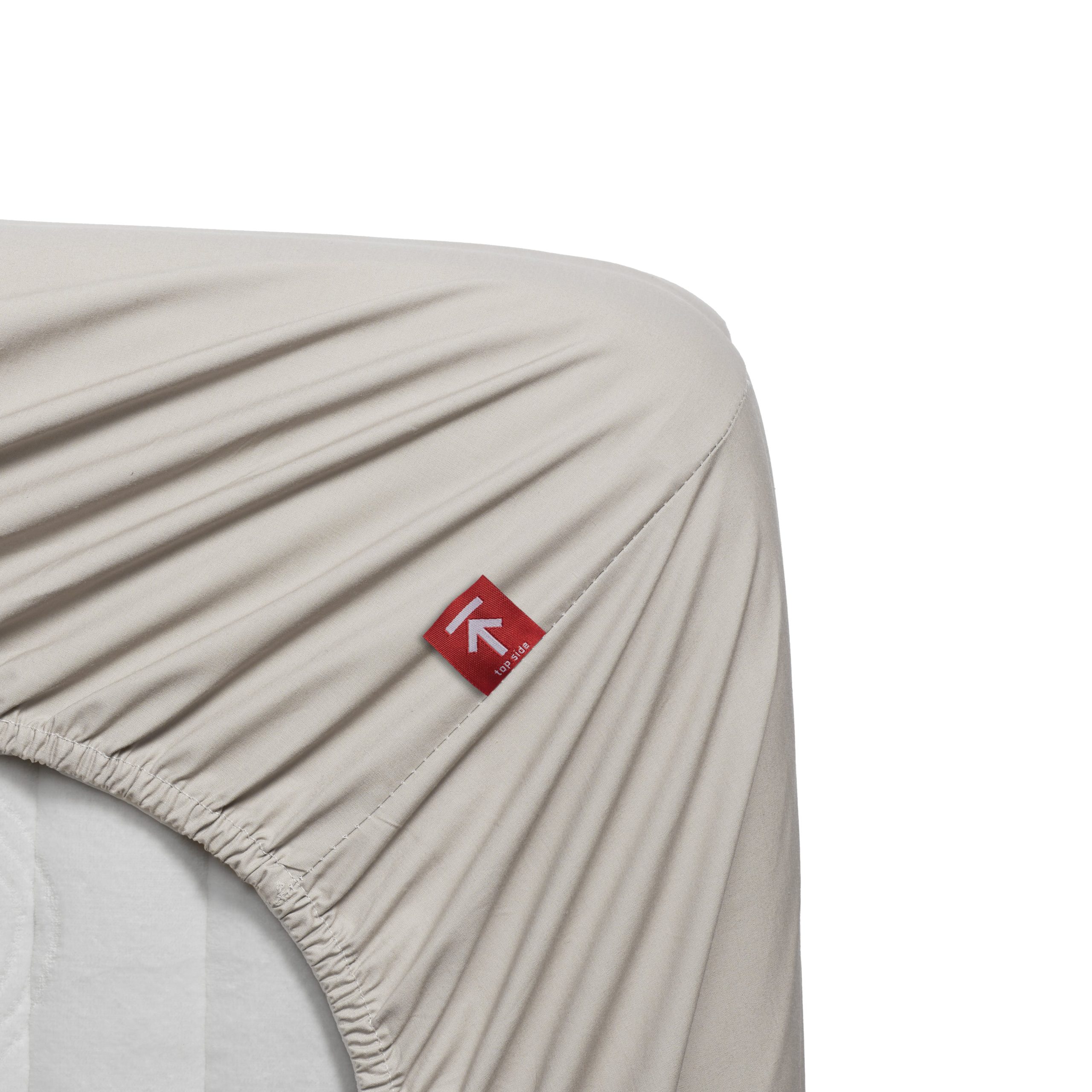 Beddinghouse - Percale katoen - Hoeslaken - 140x200 cm - Naturel