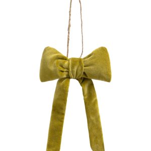 Calma House Kerstornament Velour – Groen – 13×8 Calma House Kerstornament Velour – Groen – 13×8