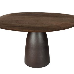 Brix eetkamertafel Marron – bruin – 140x120x76 Brix eetkamertafel Marron – bruin – 140x120x76