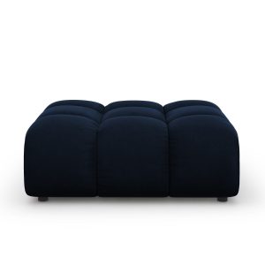 Cosmopolitan Design Poef Sky flueel, koningsblauw – 80x102x43cm Cosmopolitan Design Poef Sky flueel, koningsblauw – 80x102x43cm