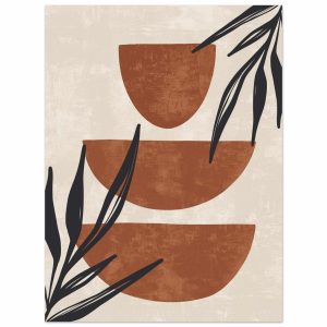 Artfulprints Poster Boho – Stacked serenity – 30×40 cm – Bruin Artfulprints Poster Boho – Stacked serenity – 30×40 cm – Bruin