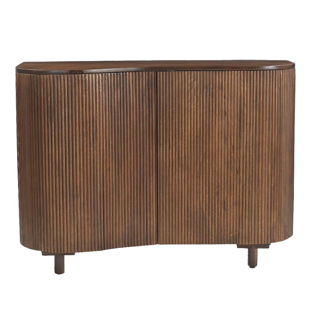 DÉJA Living Dressoir Ubeda - Donkerbruin Hout - 110x45x80cm