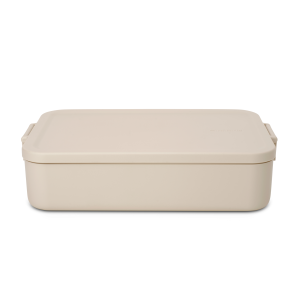 Brabantia Make & Take Bento Lunchbox, large, kunststof – Soft Beige Brabantia Make & Take Bento Lunchbox, large, kunststof – Soft Beige