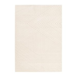 AFK Living vloerkleed Sacha – reliëfeffect – beige – 200 x 290 cm