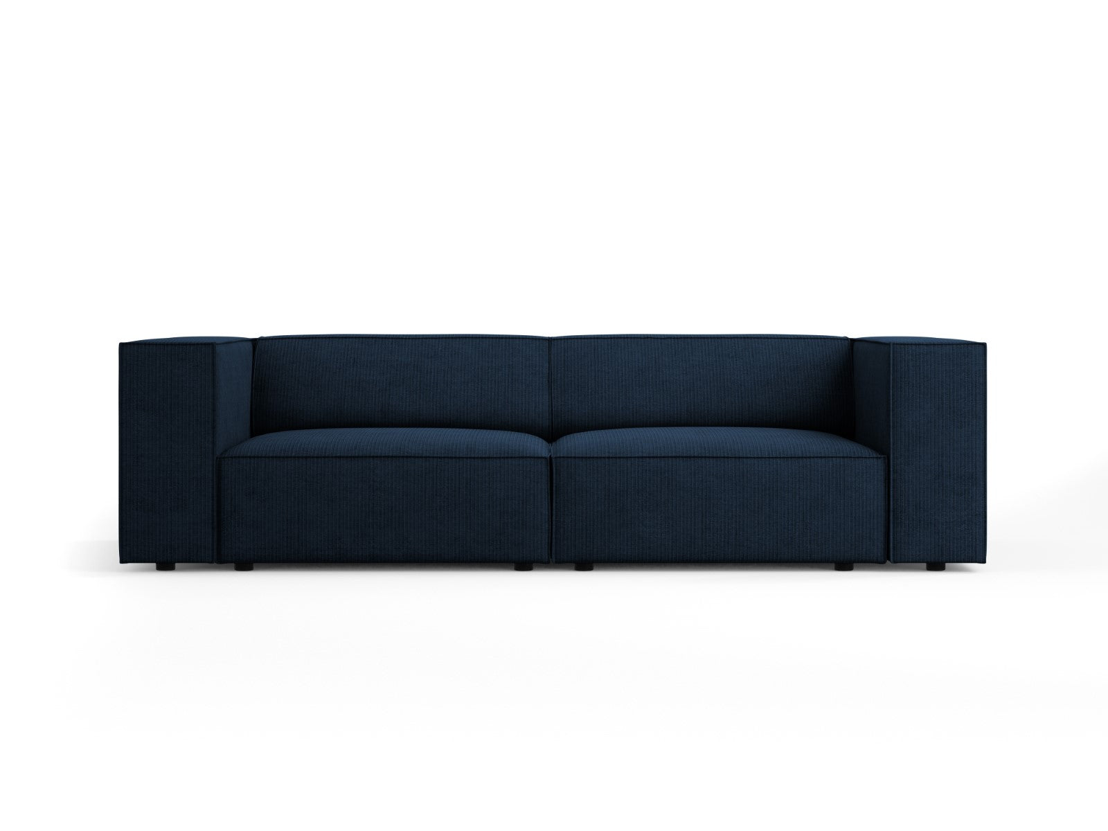 Cosmopolitan Design Bank Arendal 3-zits, chenille met ribbeleffect, ko