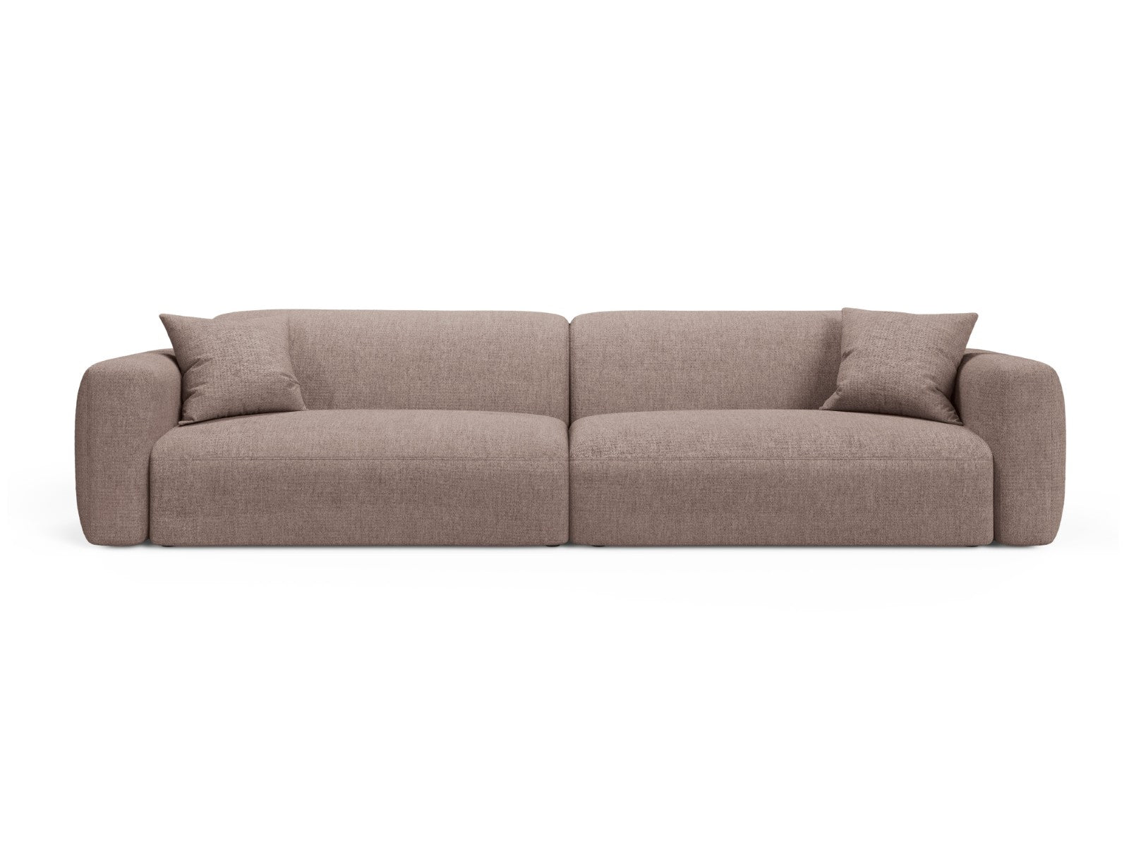 Cosmopolitan Design Modulaire bank Strino 4-zits, structurele stof cap