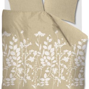 Ariadne at Home dekbedovertrek Plant – 240×200/220 cm – geel Ariadne at Home dekbedovertrek Plant – 240×200/220 cm – geel