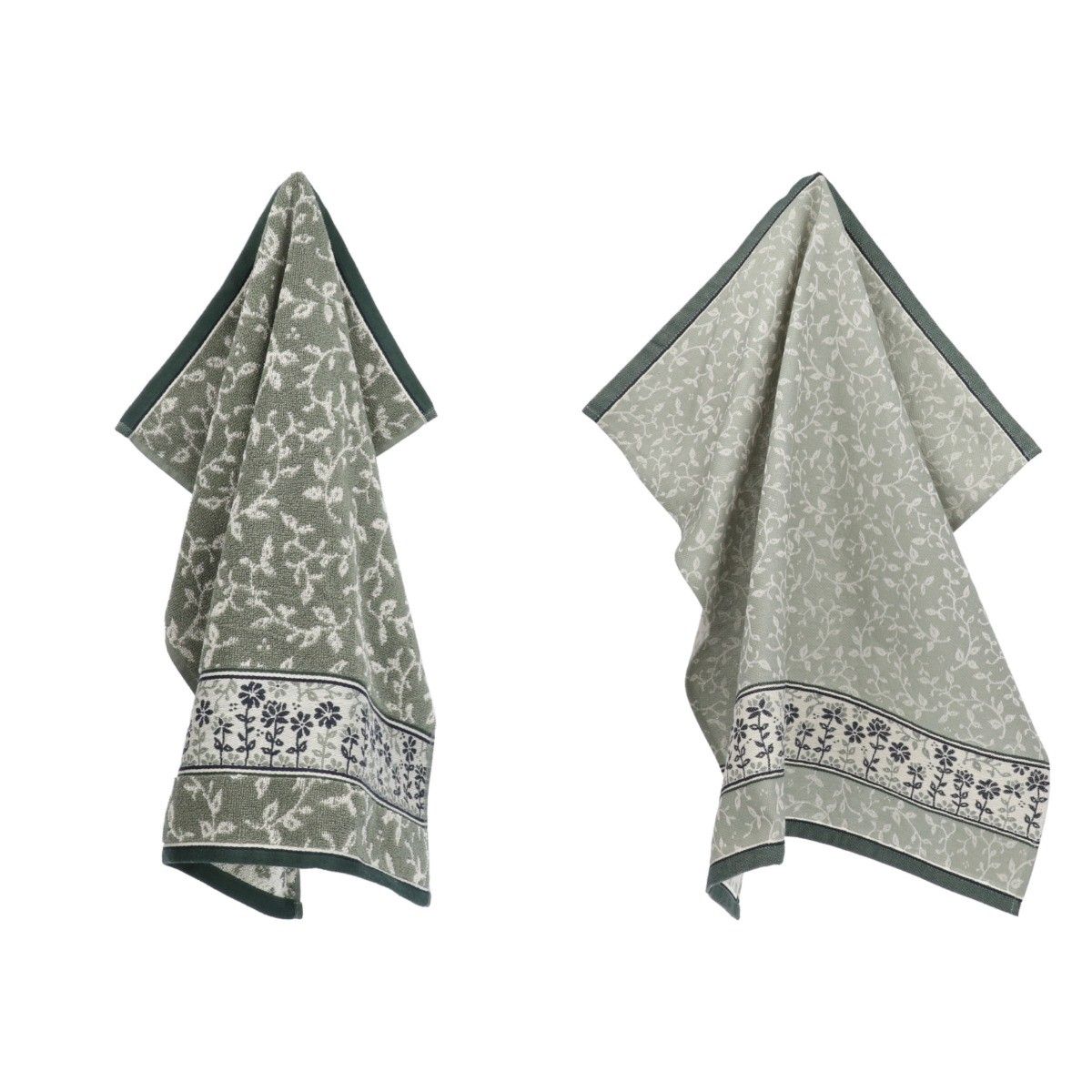 Luxe Keukendoek en Theedoek Daydream Donkergroen - Bunzlau Castle - 10