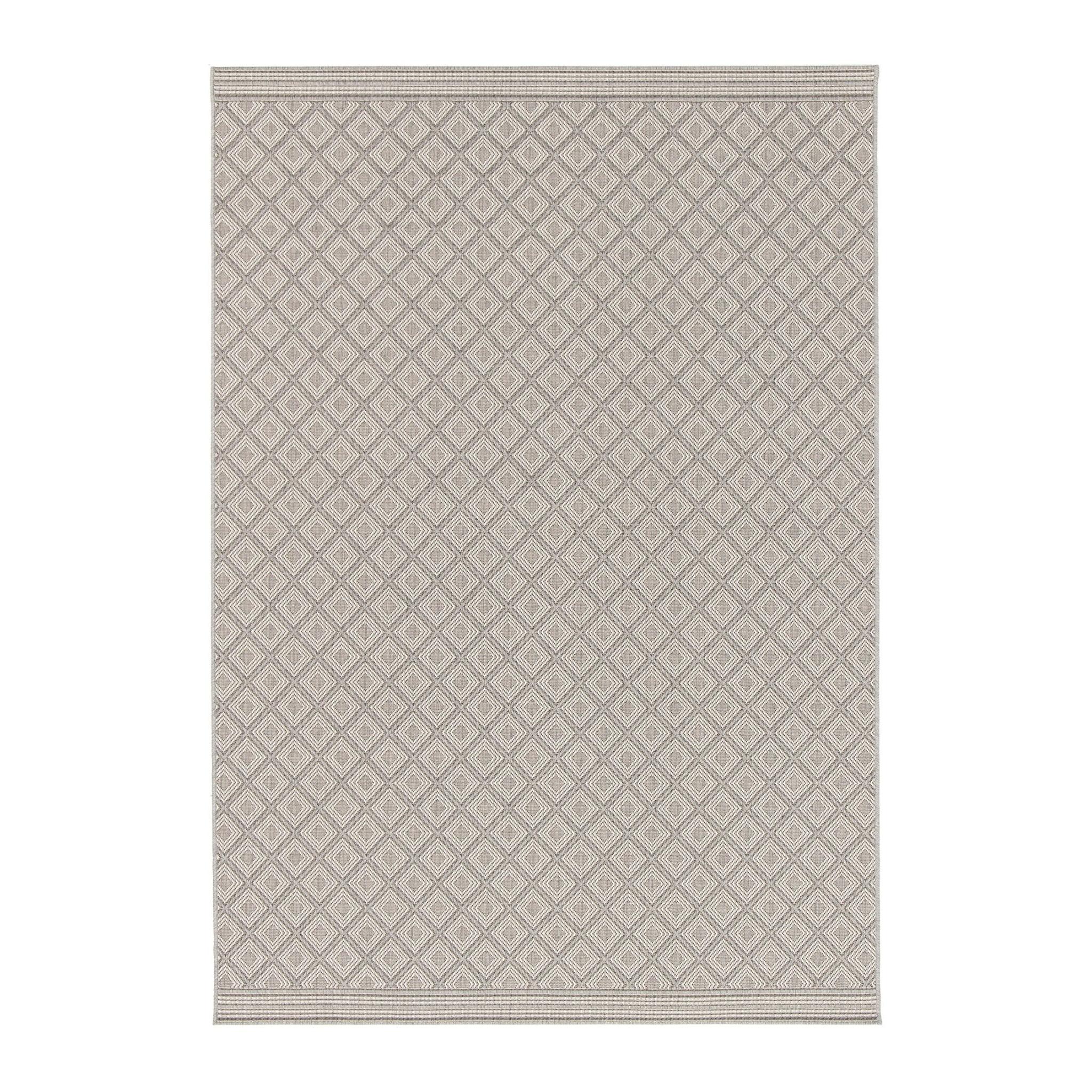 AFK Living vloerkleed Ava - voor binnen en buiten - grijs - 160 x 230