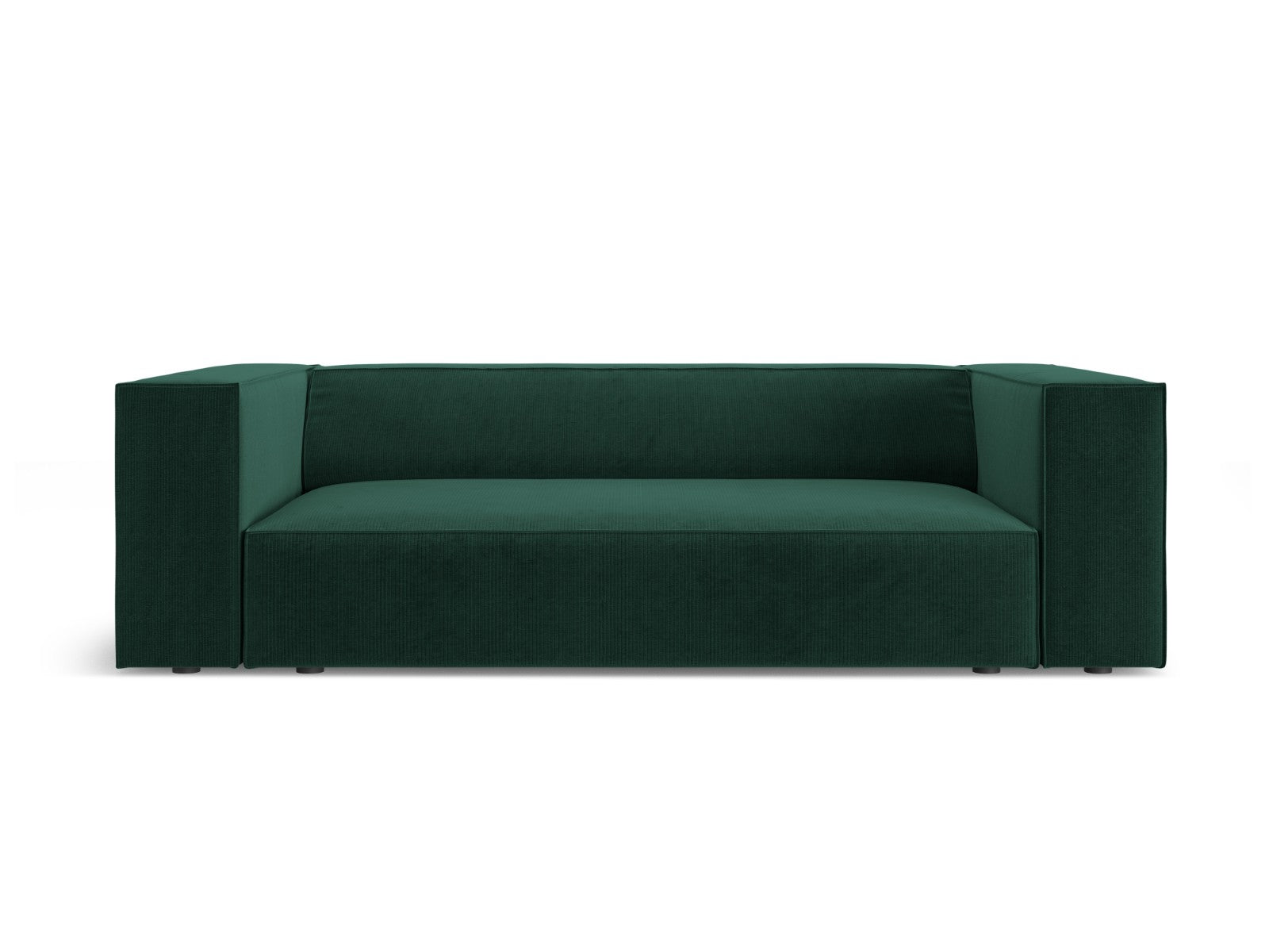 Cosmopolitan Design Bank Arendal 2-zits, chenille met ribbeleffect fle