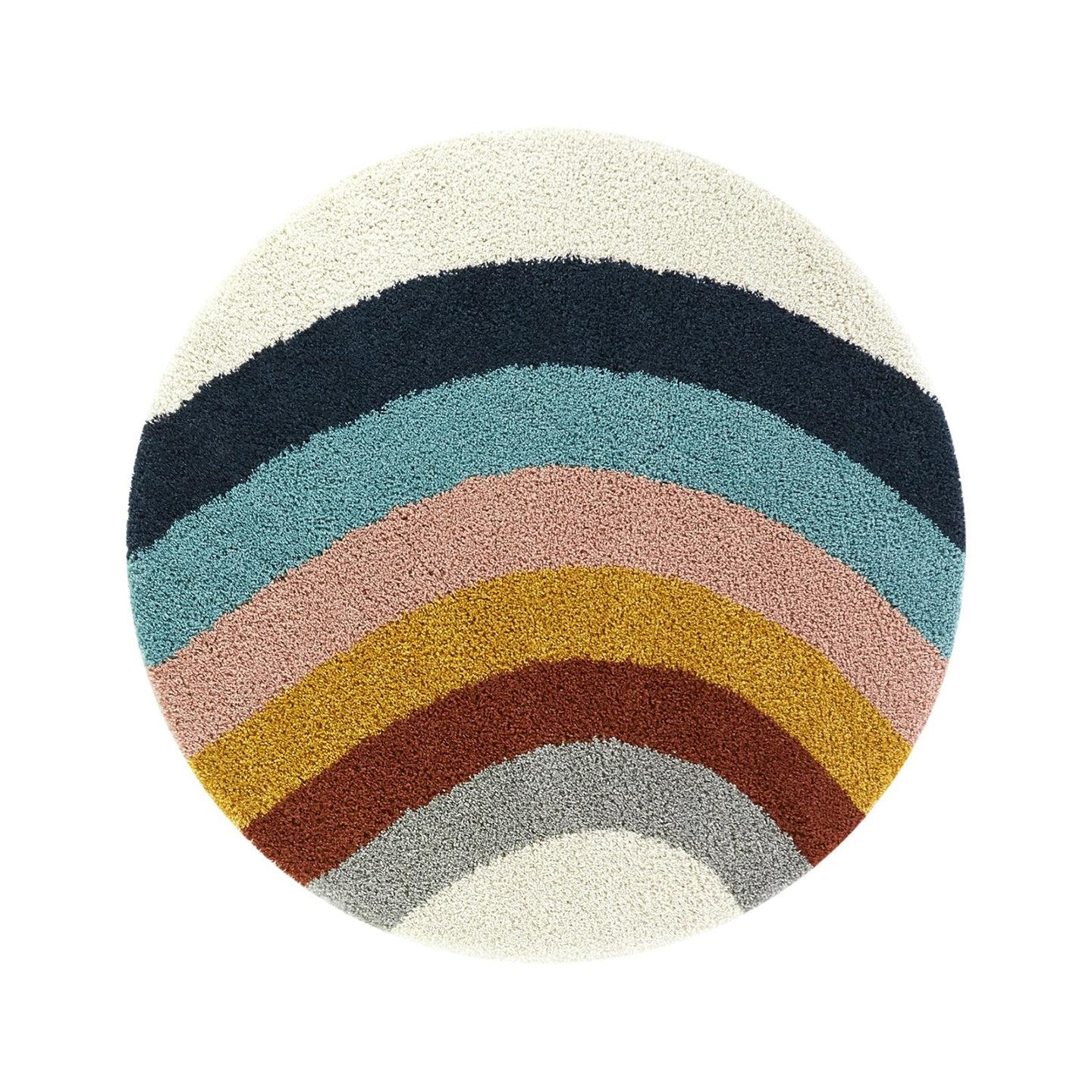 AFK Living vloerkleed Colors - voor kinderen - veelkleurig - 120 x 120