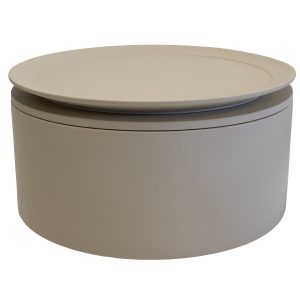 DÉJA Living Salontafel Byske Rond – Beige – 80x80x35cm