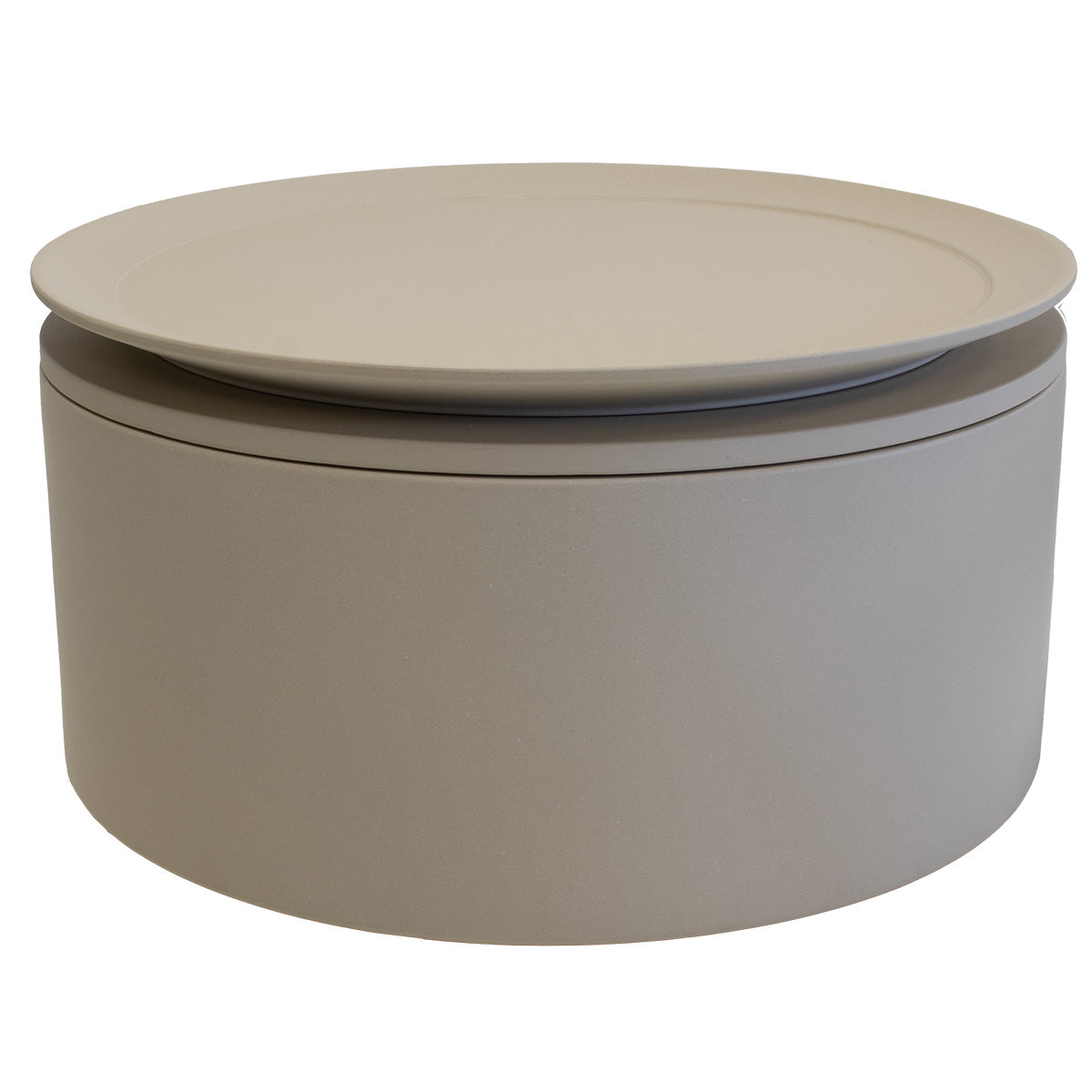 DÉJA Living Salontafel Byske Rond - Beige - 80x80x35cm