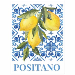 Artfulprints Poster Fruits – Lemon tree in Positano – 30×40 cm – Meerk Artfulprints Poster Fruits – Lemon tree in Positano – 30×40 cm – Meerk