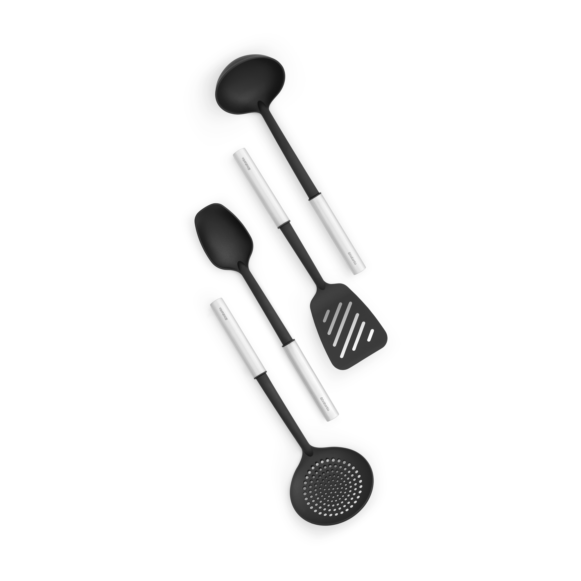 Brabantia Profile Kookgerei-set, 4-delig, soeplepel, opscheplepel, bak