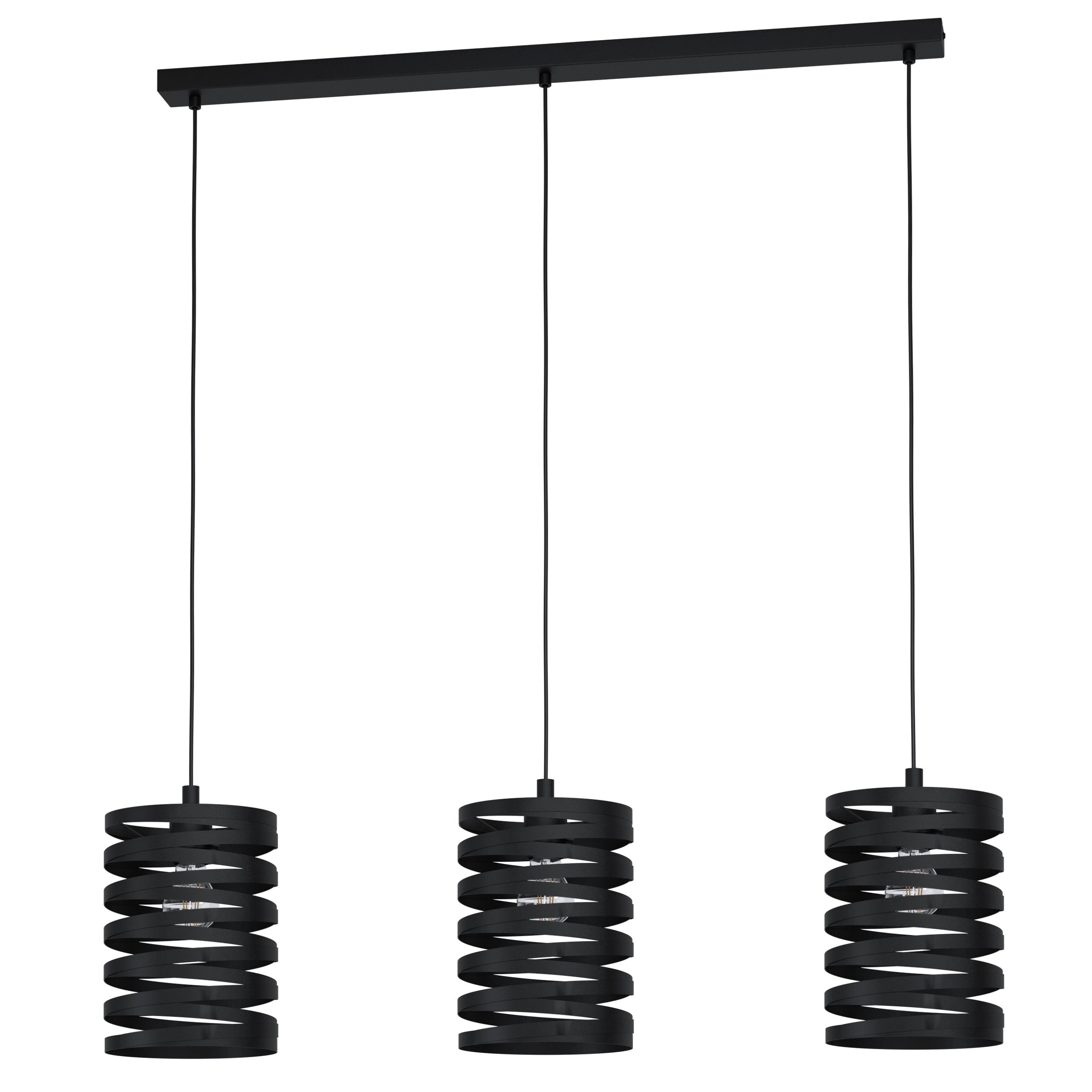 EGLO hanglamp Cremella - e27 - 94 cm - zwart