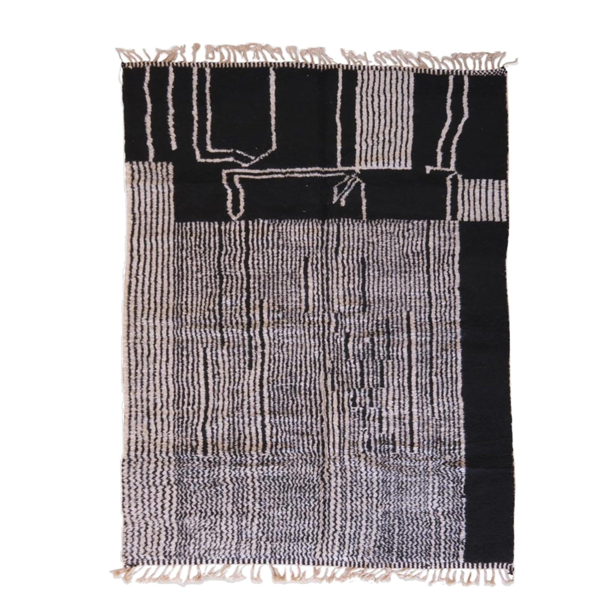AFK Living vloerkleed Berber - handgemaakt - Wol - 220 x 300 cm