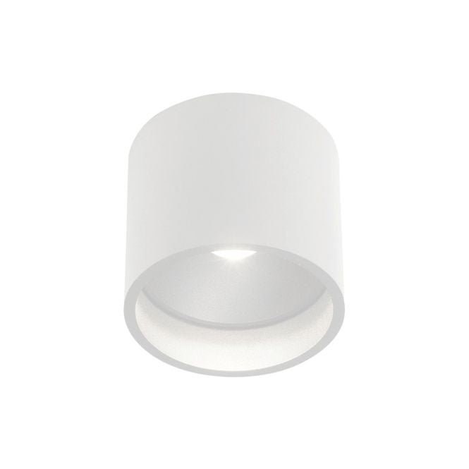 Artdelight plafondlamp Orleans - 1 lichts - 11 x 10 cm - wit