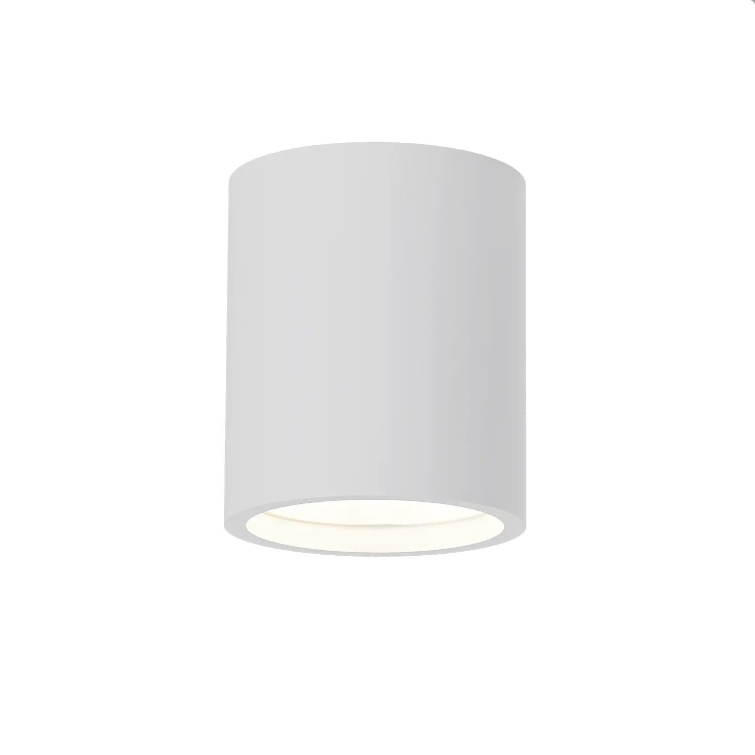 Artdelight plafondlamp Toulouse - 1 lichts - 11 x 13 cm - wit