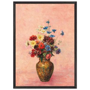 Artfulprints Poster met Lijst Bloemen in vaas 4 – 50×70 cm – Roze Artfulprints Poster met Lijst Bloemen in vaas 4 – 50×70 cm – Roze