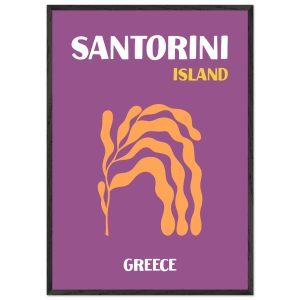 Artfulprints Poster met Lijst Griekenland – Santorini – 70×100 cm – Pa Artfulprints Poster met Lijst Griekenland – Santorini – 70×100 cm – Pa