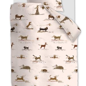 Beddinghouse Kids dekbedovertrek Hot Dogs – 140×200 cm – roze Beddinghouse Kids dekbedovertrek Hot Dogs – 140×200 cm – roze