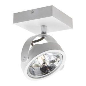 Artdelight spot Wajer – 1 lichts – 12 x 14 cm – wit Artdelight spot Wajer – 1 lichts – 12 x 14 cm – wit