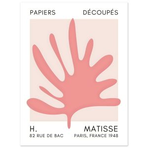 Artfulprints Poster Matisse – Coral drift taupe – 30×40 cm – Taupe Artfulprints Poster Matisse – Coral drift taupe – 30×40 cm – Taupe