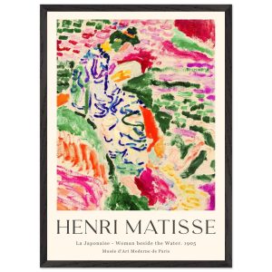 Artfulprints Poster met Lijst Matisse – La japonaise 1905 – 50×70 cm – Artfulprints Poster met Lijst Matisse – La japonaise 1905 – 50×70 cm –