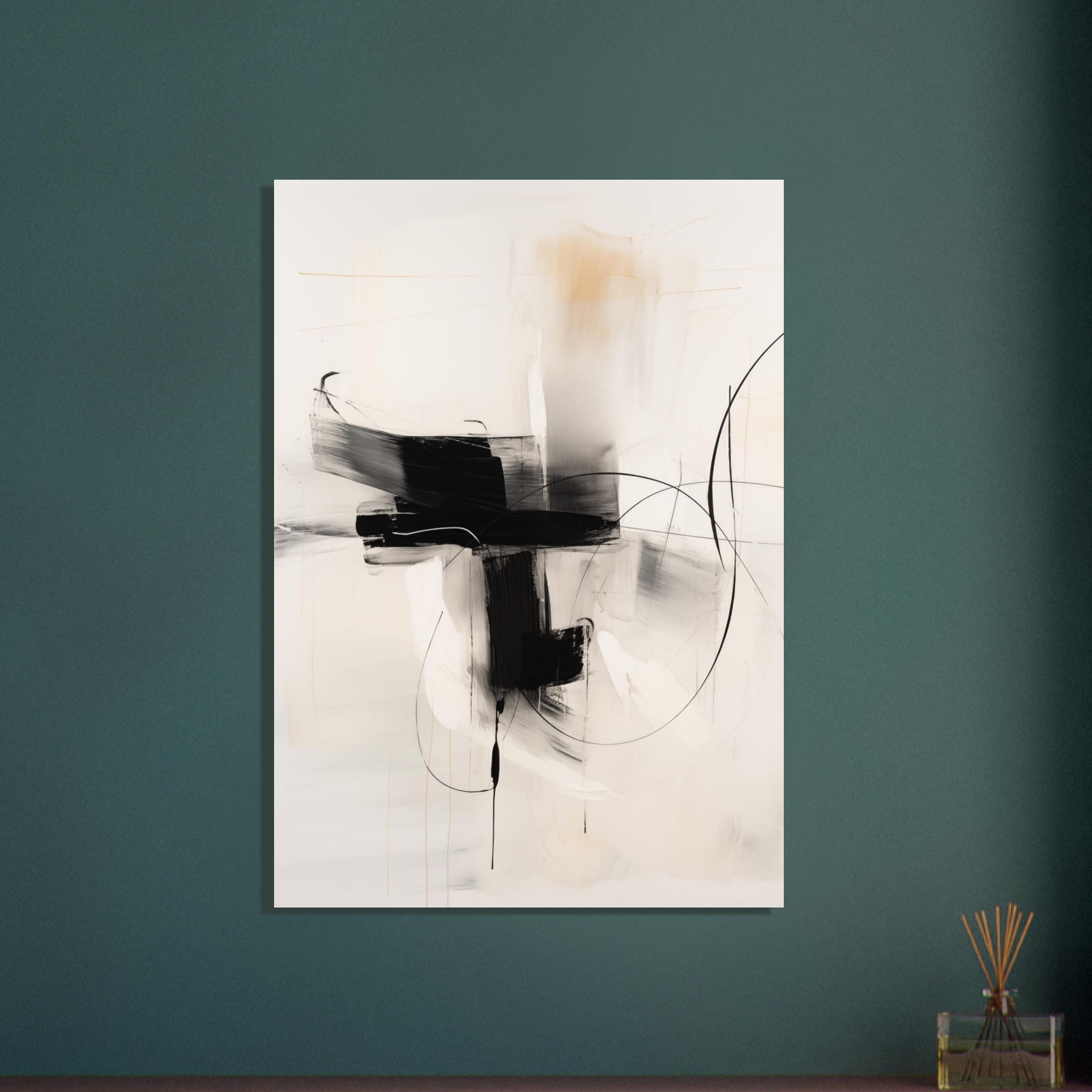 Artfulprints Abstract - Chique brush 2 poster 70x100 cm