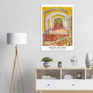 Artfulprints Vincent van Gogh – Corridor in the Asylyum poster 70×100 Artfulprints Vincent van Gogh – Corridor in the Asylyum poster 70×100