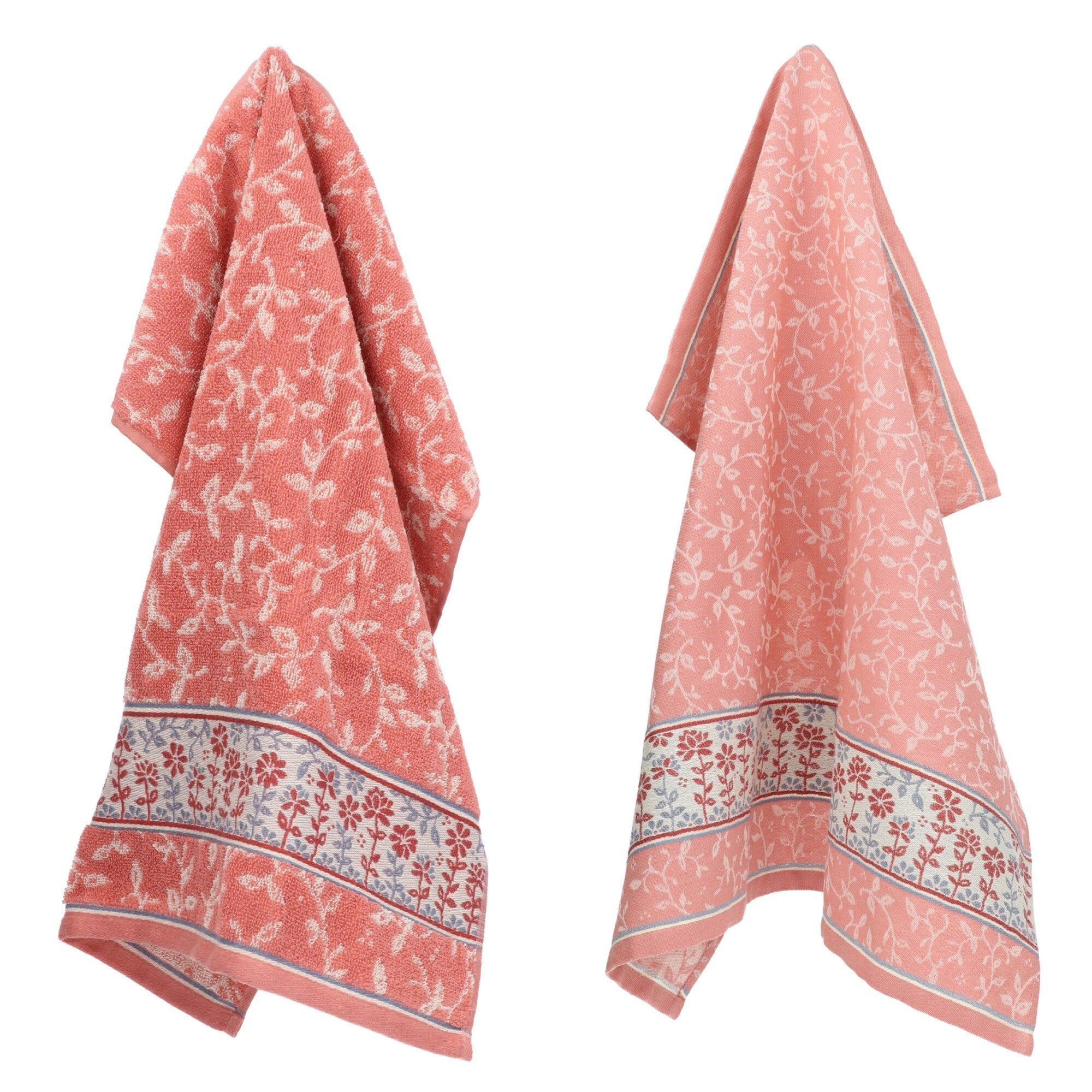 Luxe Keukendoek en Theedoek Daydream Roze - Bunzlau Castle - 100% biol