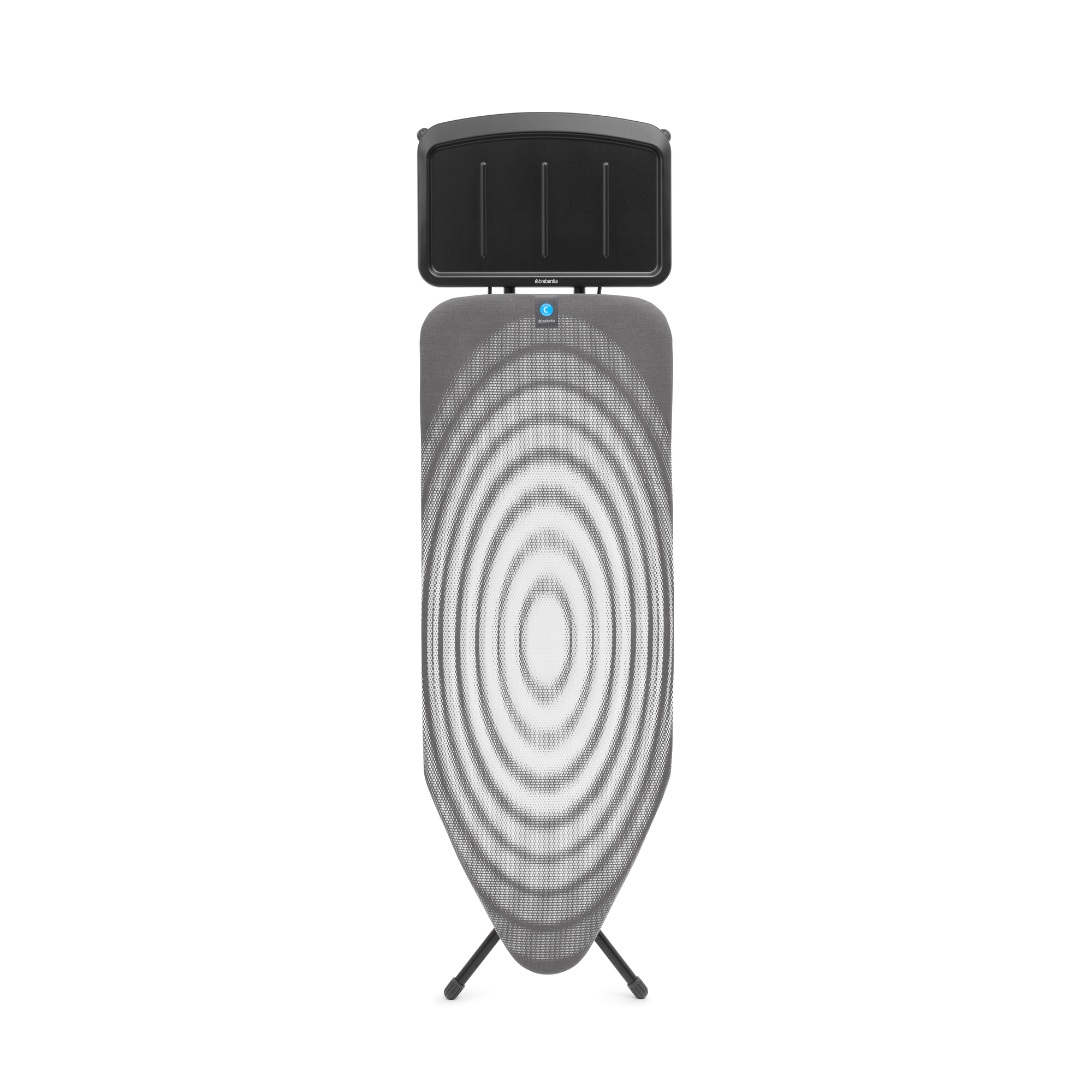Brabantia Strijkplank C, 124x45 cm, solide stoomunithouder 138980 - Ti
