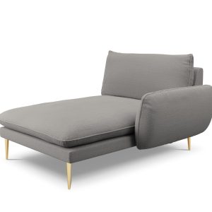 Cosmopolitan Design rechter chaise longue Vienna boucle, grijs – 170×1 Cosmopolitan Design rechter chaise longue Vienna boucle, grijs – 170×1