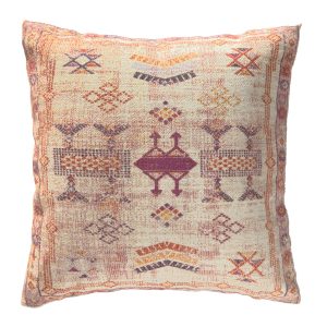 Calma House Kussenhoes Tanger – Bruin – 45×45 Calma House Kussenhoes Tanger – Bruin – 45×45