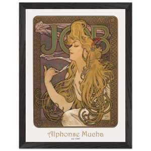 Artfulprints Poster met Lijst Alphonse Mucha – Job – 30×40 cm – Bruin Artfulprints Poster met Lijst Alphonse Mucha – Job – 30×40 cm – Bruin