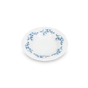 Bonbistro – Diep bord 23,5/14xH4cm blue flower Retro – Set van 6 Bonbistro – Diep bord 23,5/14xH4cm blue flower Retro – Set van 6