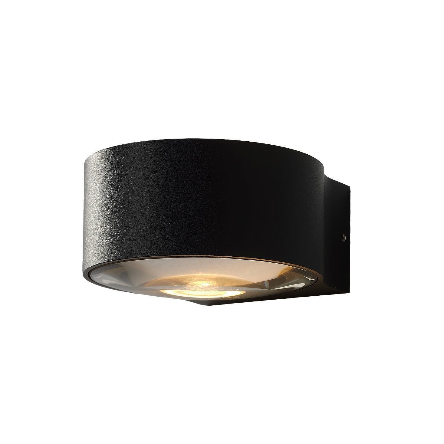 Artdelight wandlamp Hudson - 2 lichts - 12 x 6.5 cm - zwart