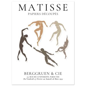 Artfulprints Poster Matisse – The human ring I – 30×40 cm – Meerkleuri Artfulprints Poster Matisse – The human ring I – 30×40 cm – Meerkleuri