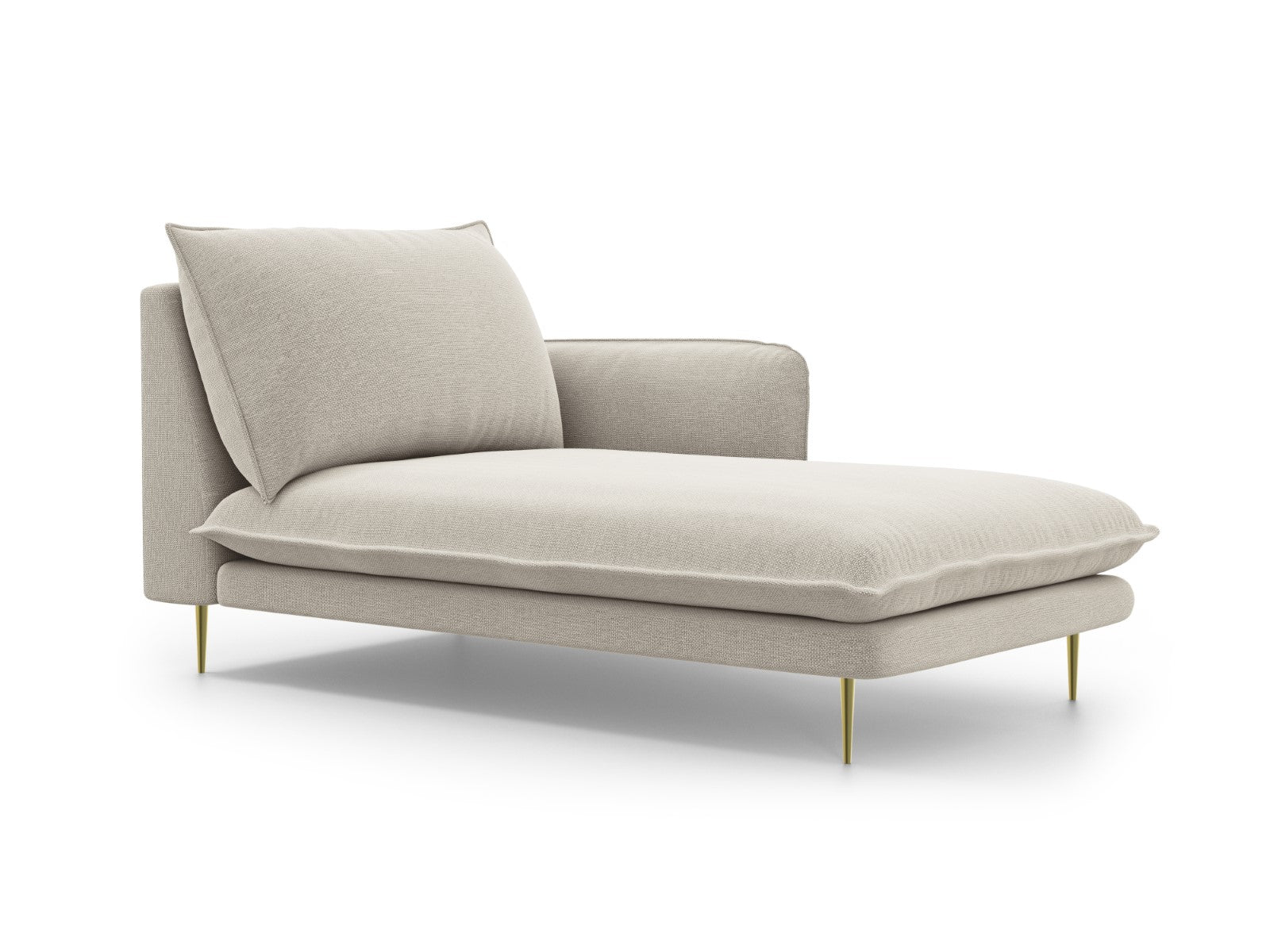 Cosmopolitan Design rechter chaise longue Vienna structurele stof, lic