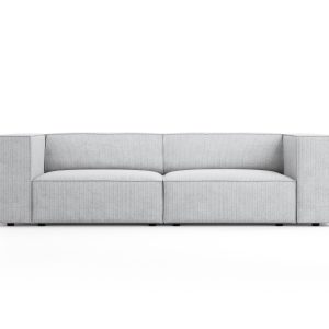 Cosmopolitan Design Bank Arendal 3-zits, chenille met ribbeleffect, li Cosmopolitan Design Bank Arendal 3-zits, chenille met ribbeleffect, li