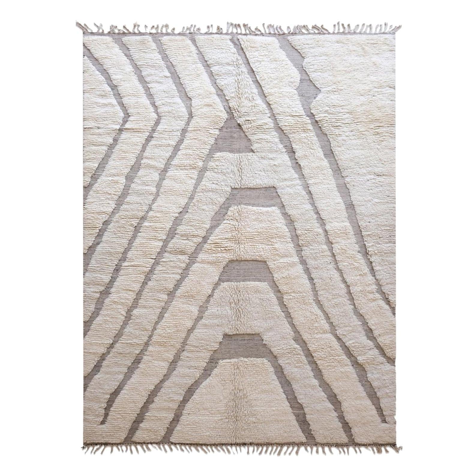AFK Living vloerkleed Berber - handgemaakt - Wol - 252 x 363 cm