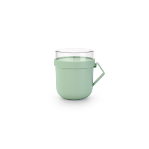 Brabantia Make & Take Soepbeker, 0,6L, kunststof – Jade Green Brabantia Make & Take Soepbeker, 0,6L, kunststof – Jade Green