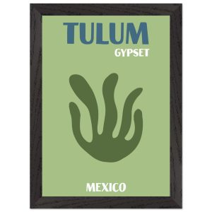Artfulprints Poster met Lijst Mexico – Tulum Gypset – A4 21×29.7 cm – Artfulprints Poster met Lijst Mexico – Tulum Gypset – A4 21×29.7 cm –