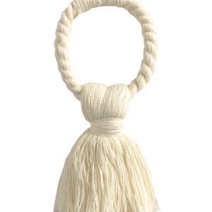 Calma House Servettenhouder (set van 4 stuks) Sami – Ecru – Diam. 3.5x Calma House Servettenhouder (set van 4 stuks) Sami – Ecru – Diam. 3.5x