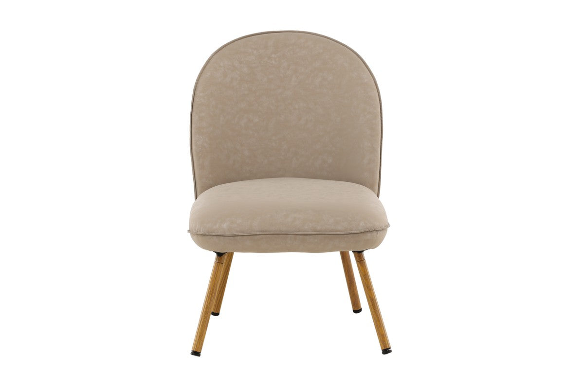 BRAM Fauteuil Alina - Set van 2 - Beige