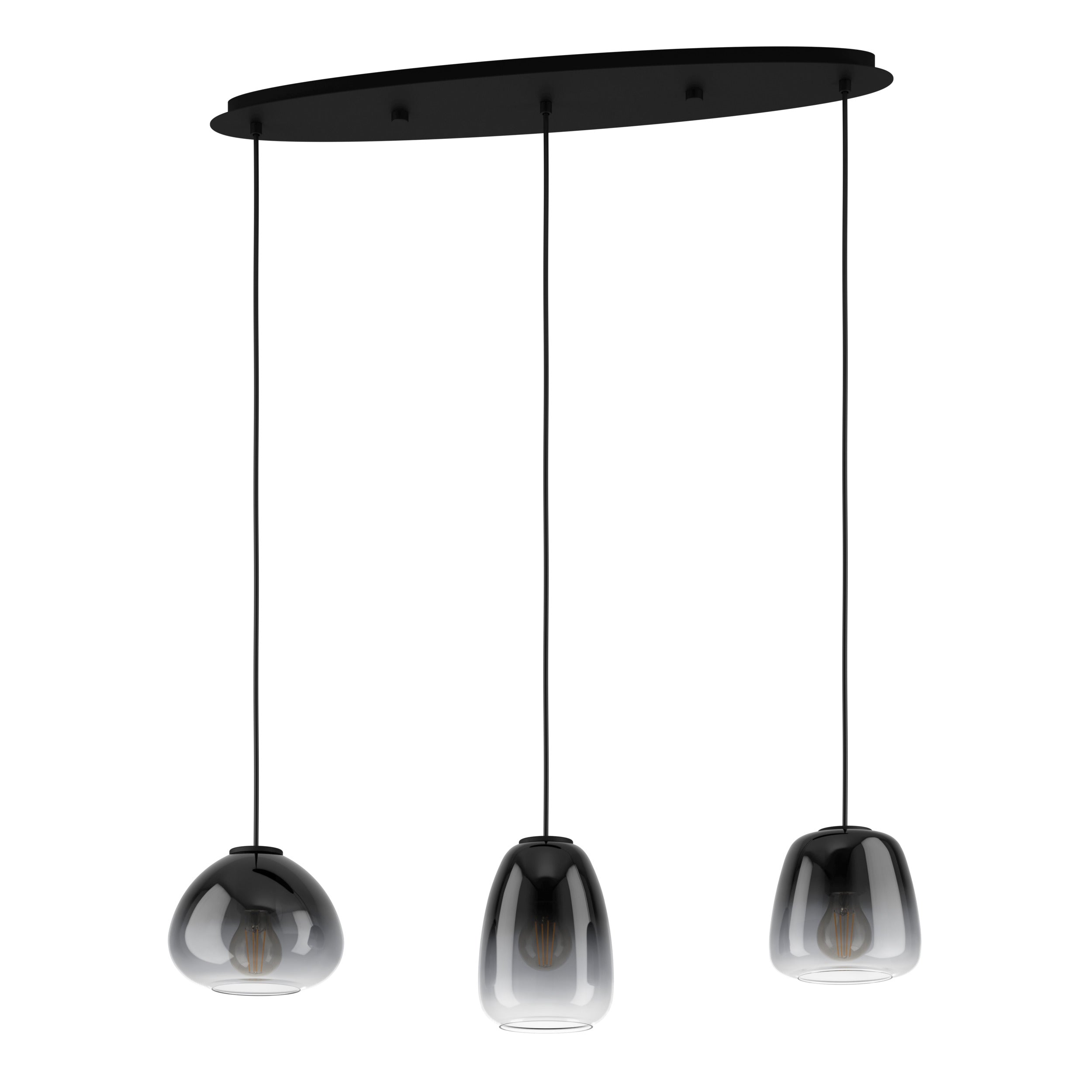 EGLO hanglamp Aguilares - e27 - 84 cm - zwart
